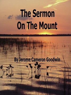 cover image of The Sermon On the Mount